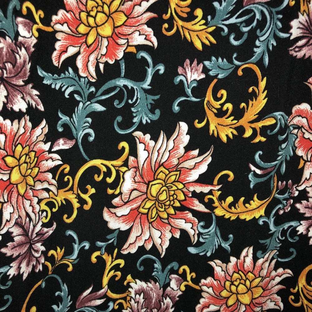 Xhilaration Long Sleeve Floral Dress - Picture 4 of 5